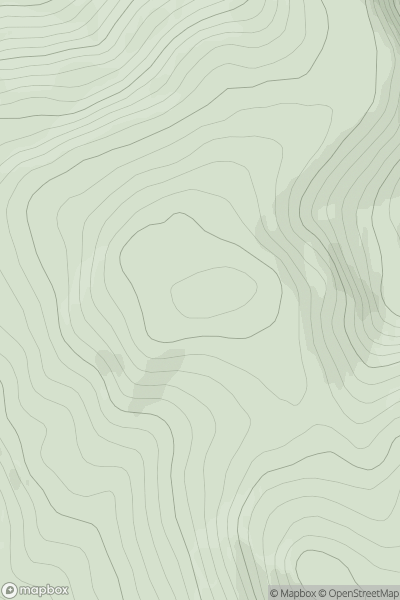 Thumbnail image for Meall Clachach [Central Scotland from Dumbarton to Montrose] showing contour plot for surrounding peak